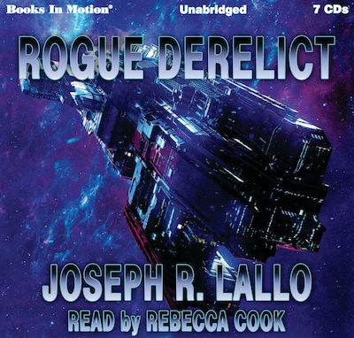 Rogue Derelict – omslag til lydbogen af Joseph R Lallo
