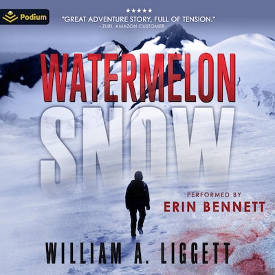 Watermelon Snow – omslag til lydbogen af William Liggett