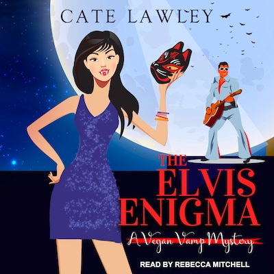 The Elvis Enigma – omslag til lydbogen af Cate Lawley