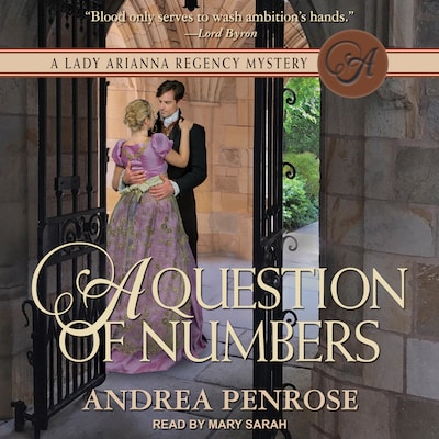 A Question of Numbers – omslag til lydbogen af Andrea Penrose