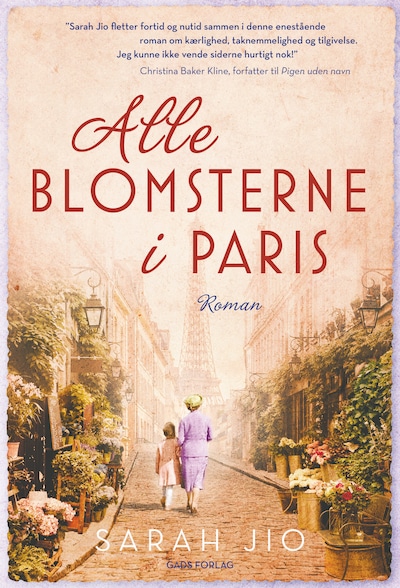 Alle blomsterne i Paris – omslag til lydbogen af Sarah Jio