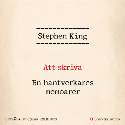 Att skriva : en hantverkares memoarer