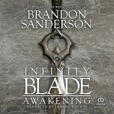 Infinity Blade: Awakening – omslag til lydbogen af Brandon Sanderson