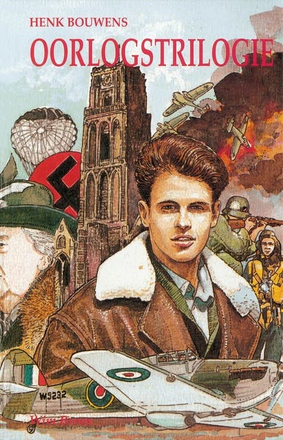 Henk Bouwens oorlogstrilogie – omslag van het luisterboek van Wim Broos
