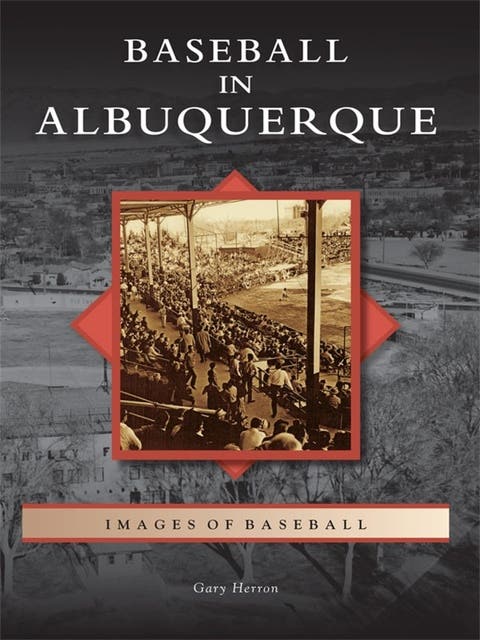 Baseball in Albuquerque – omslag til lydbogen af Gary Herron