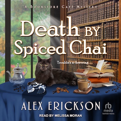 Death by Spiced Chai – omslag til lydbogen af Alex Erickson