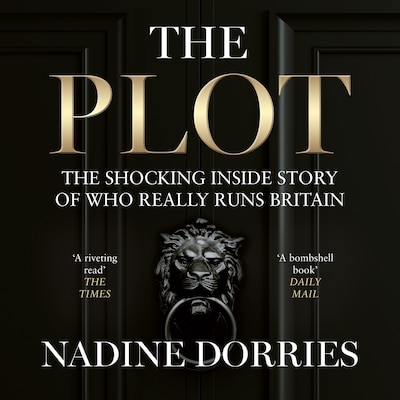 The Plot – omslag til lydbogen af Nadine Dorries