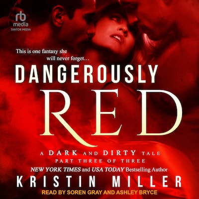 Dangerously Red – omslag til lydbogen af Kristin Miller