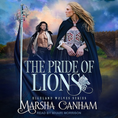 The Pride of Lions – omslag til lydbogen af Marsha Canham