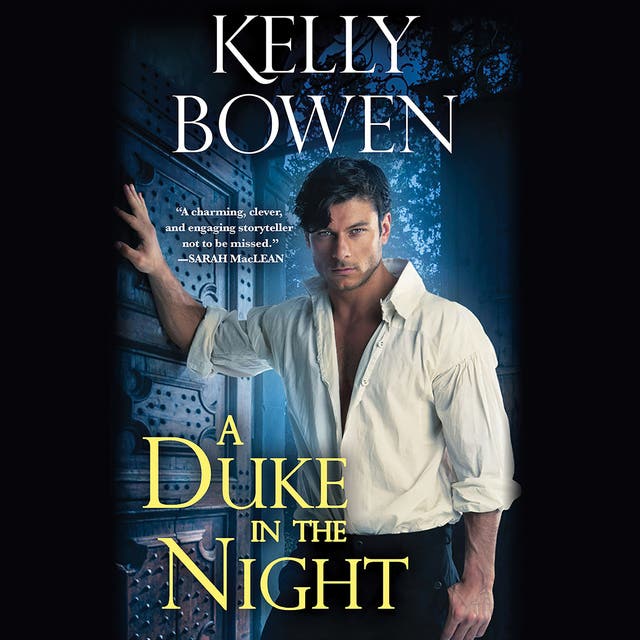 A Duke in the Night – omslag til lydbogen af Kelly Bowen