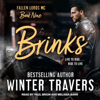 Brinks – omslag til lydbogen af Winter Travers