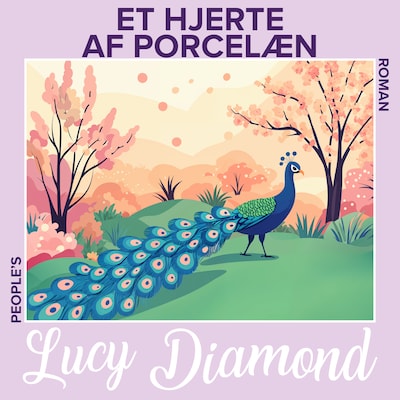 Et hjerte af porcelæn – omslag til lydbogen af Lucy Diamond