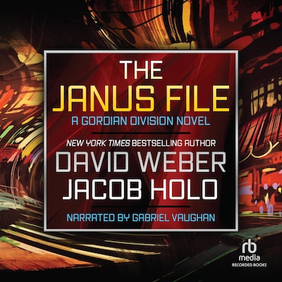 The Janus File – omslag til lydbogen af David Weber, Jacob Holo
