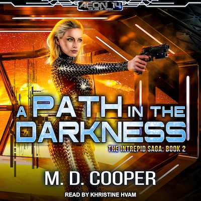 A Path in the Darkness – omslag til lydbogen af M. D. Cooper