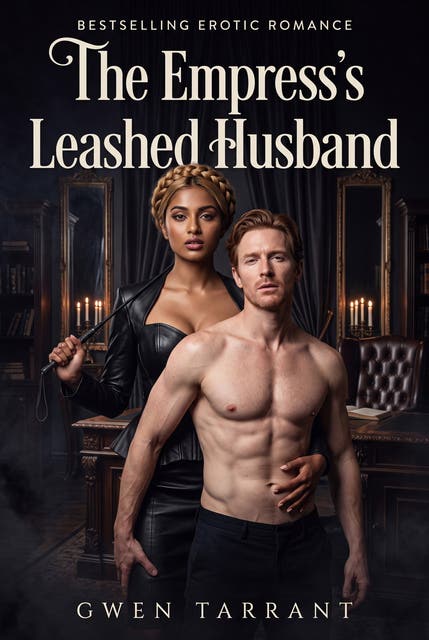 The Empress's Leashed Husband: Femdom Strap-On Erotic Punishment Romance – omslag til lydbogen af Gwen Tarrant