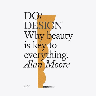 Do Design – omslag til lydbogen af Alan Moore