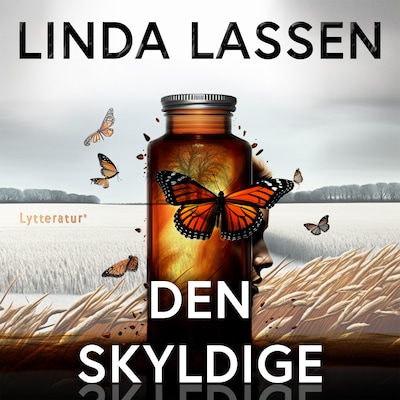 Den skyldige – omslag til lydbogen af Linda Lassen