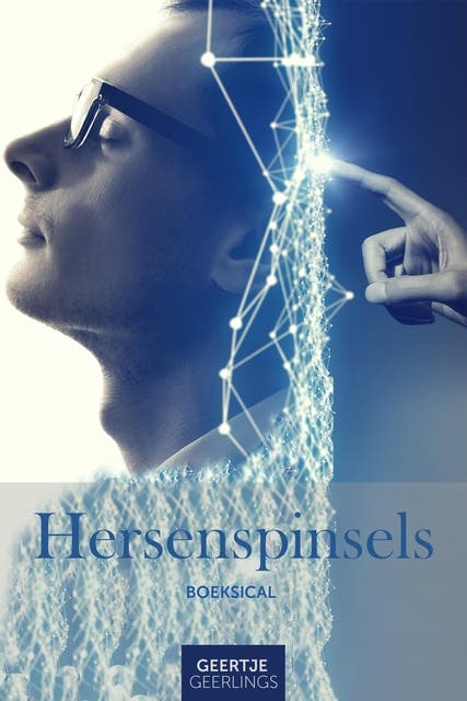 Hersenspinsels: Boekiscal – omslag van het luisterboek van Geertjje Geerlings