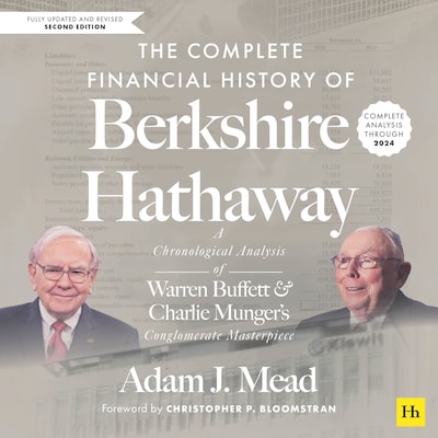 The Complete Financial History of Berkshire Hathaway – omslag til lydbogen af Adam J. Mead