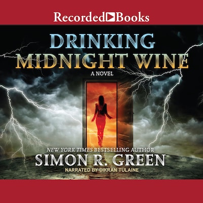 Drinking Midnight Wine – omslag til lydbogen af Simon R. Green