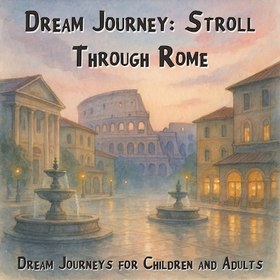 Dream Journeys for Children and Adults, Dream Journey: Stroll Through Rome (Unabridged) – omslag til lydbogen af Claudia Schröder
