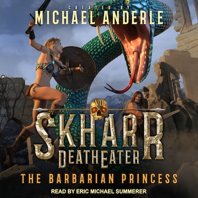 The Barbarian Princess – omslag til lydbogen af Michael Anderle