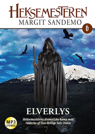 Heksemesteren 6 - Elverlys – omslag til lydbogen af Margit Sandemo