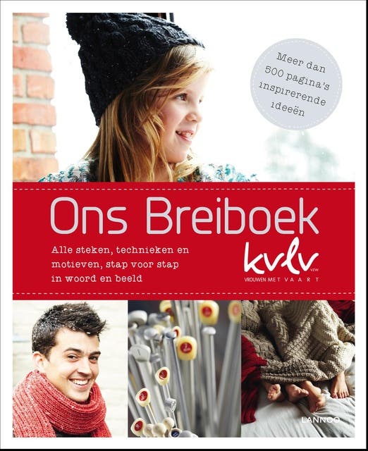 Ons breiboek – omslag van het luisterboek van KVLV
