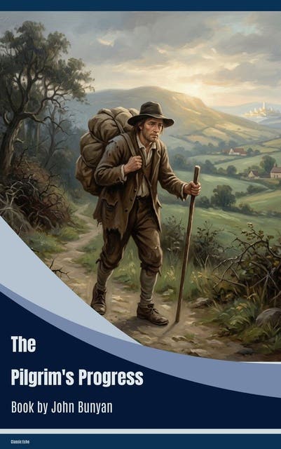 The Pilgrim's Progress – omslag til lydbogen af John Bunyan