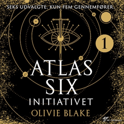 Atlas Six - Initiativet – omslag til lydbogen af Olivie Blake