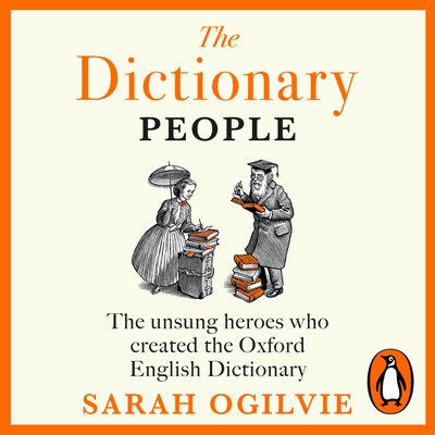 The Dictionary People – omslag til lydbogen af Sarah Ogilvie