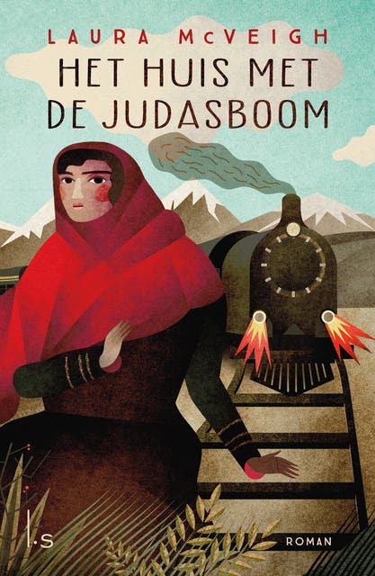 Het huis met de judasboom – omslag van het luisterboek van Laura McVeigh