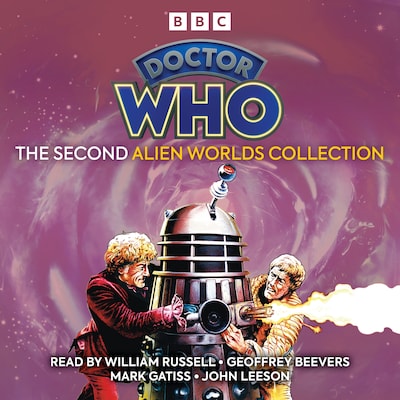 The Second Alien Worlds Collection – omslag til lydbogen af David Fisher, Terrance Dicks, Nigel Robinson