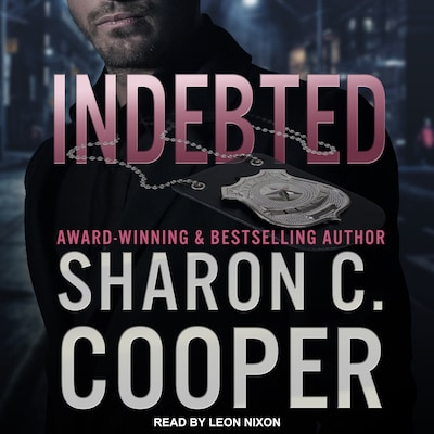 Indebted – omslag til lydbogen af Sharon C. Cooper