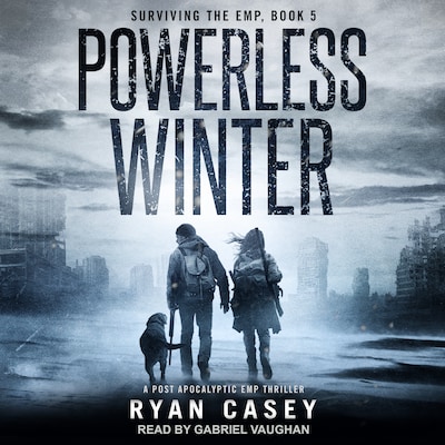 Powerless Winter – omslag til lydbogen af Ryan Casey