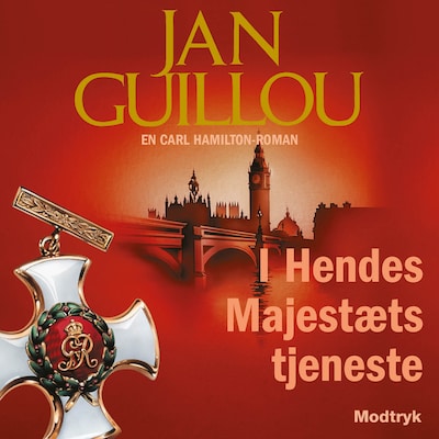 I Hendes Majestæts tjeneste – omslag til lydbogen af Jan Guillou