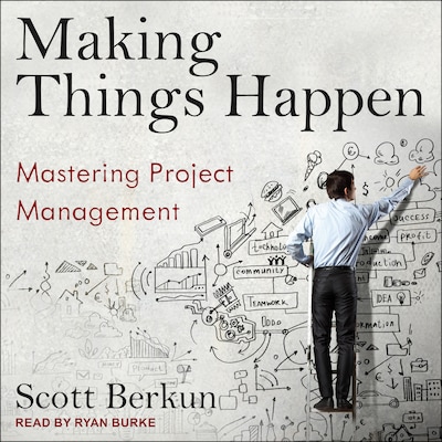 Making Things Happen – omslag til lydbogen af Scott Berkun