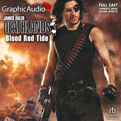 Blood Red Tide [Dramatized Adaptation] – omslag til lydbogen af James Axler