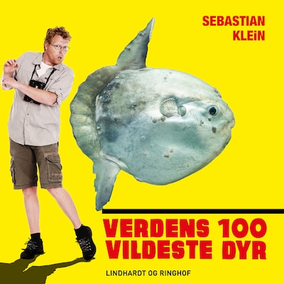 Verdens 100 vildeste dyr, Klumpfisken – omslag til lydbogen af Sebastian Klein