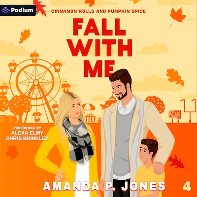 Fall with Me – omslag til lydbogen af Amanda P. Jones