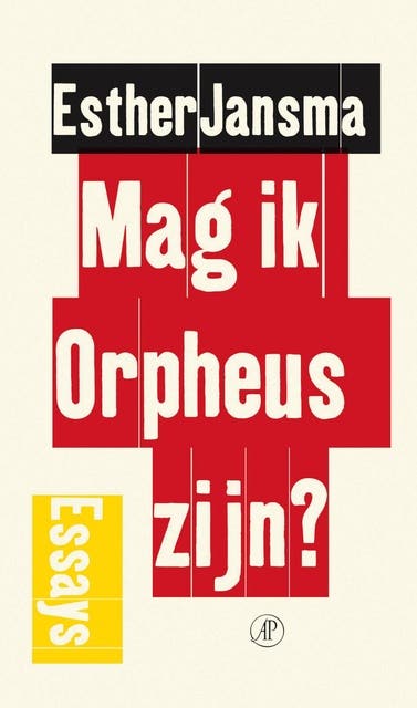 Mag ik Orpheus zijn? – omslag van het luisterboek van Esther Jansma