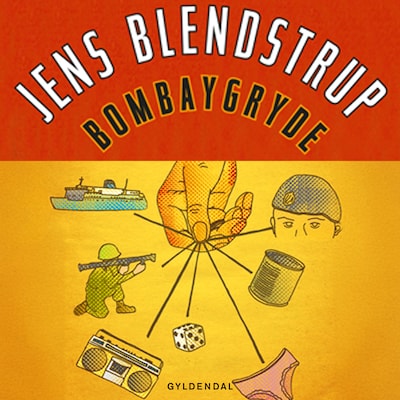 Bombaygryde – omslag til lydbogen af Jens Blendstrup