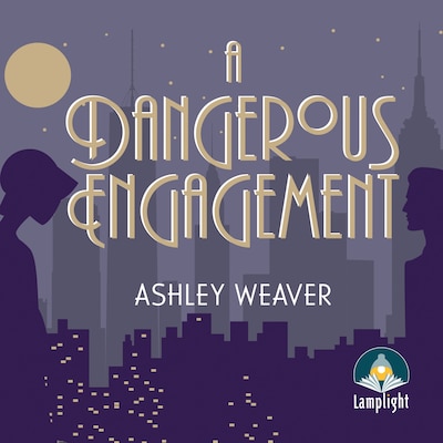 A Dangerous Engagement – omslag til lydbogen af Ashley Weaver