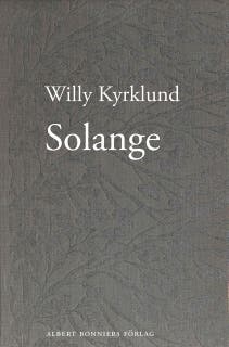 Solange – omslag till ljudboken av Willy Kyrklund