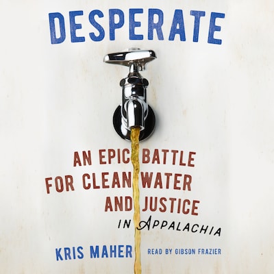 Desperate – omslag til lydbogen af Kris Maher