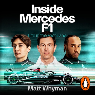 Inside Mercedes F1 – omslag til lydbogen af Matt Whyman