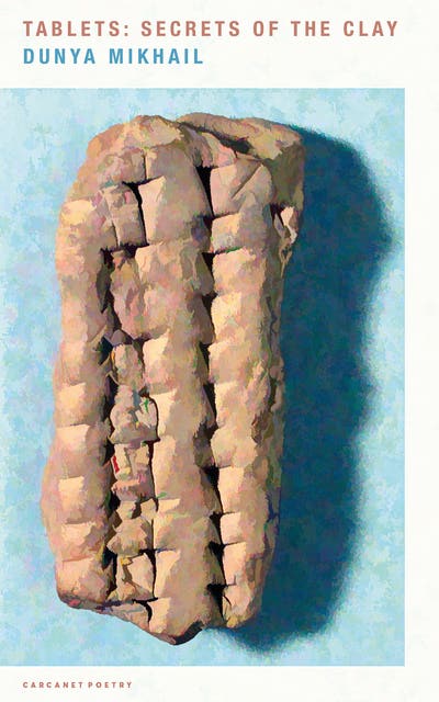 Tablets: Secrets of the Clay – omslag til lydbogen af Dunya Mikhail