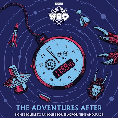 Doctor Who: The Adventures After – omslag til lydbogen af Doctor Who