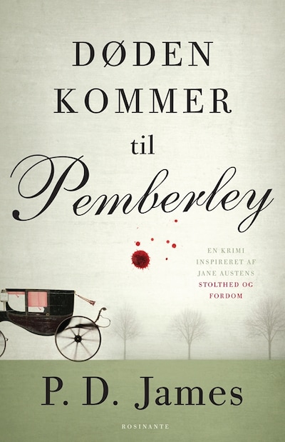 Døden kommer til Pemberley – omslag til lydbogen af P.D. James