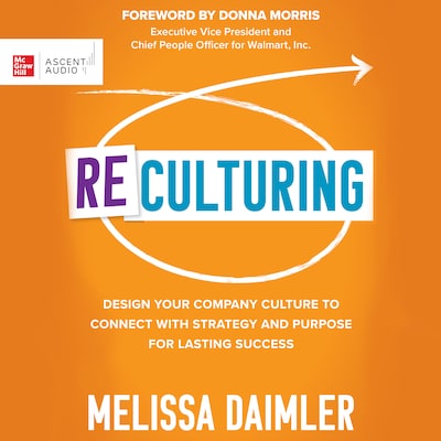ReCulturing – omslag til lydbogen af Melissa Daimler